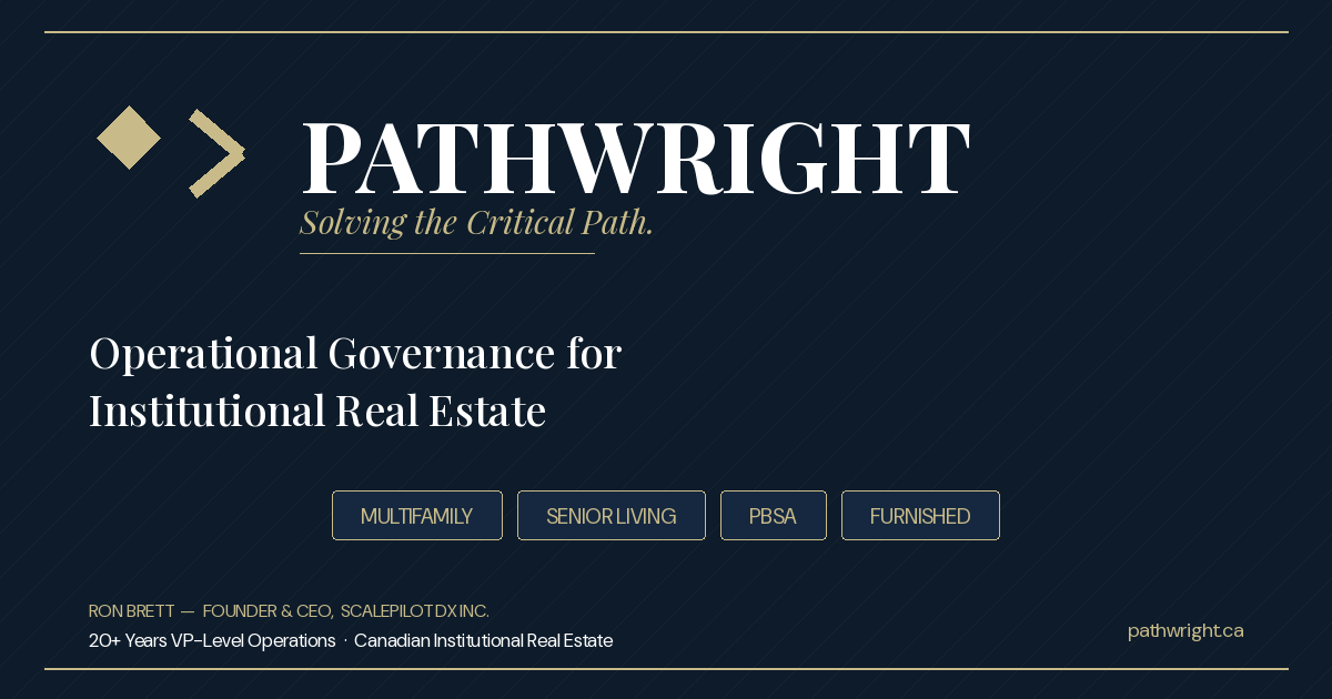 Pathwright — Solving the Critical Path.
